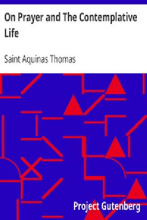 [Gutenberg 22295] • On Prayer and The Contemplative Life